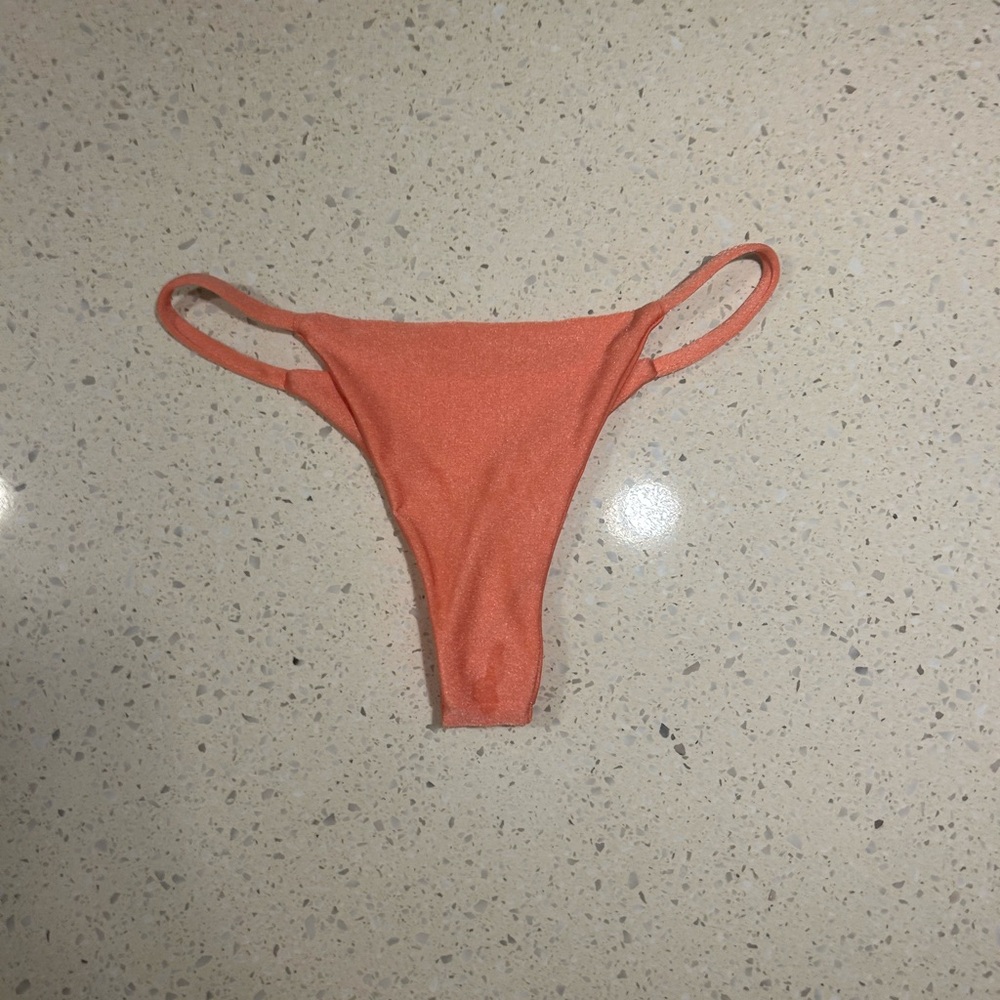 Lali and Layla Coral Bikini Bottom